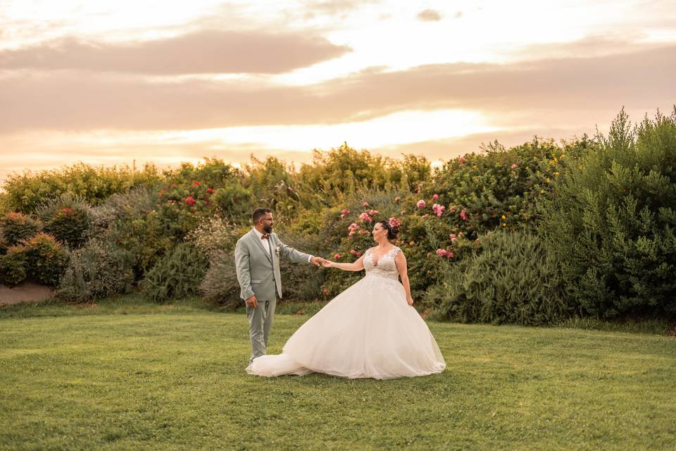 Photos de mariage drôme couple