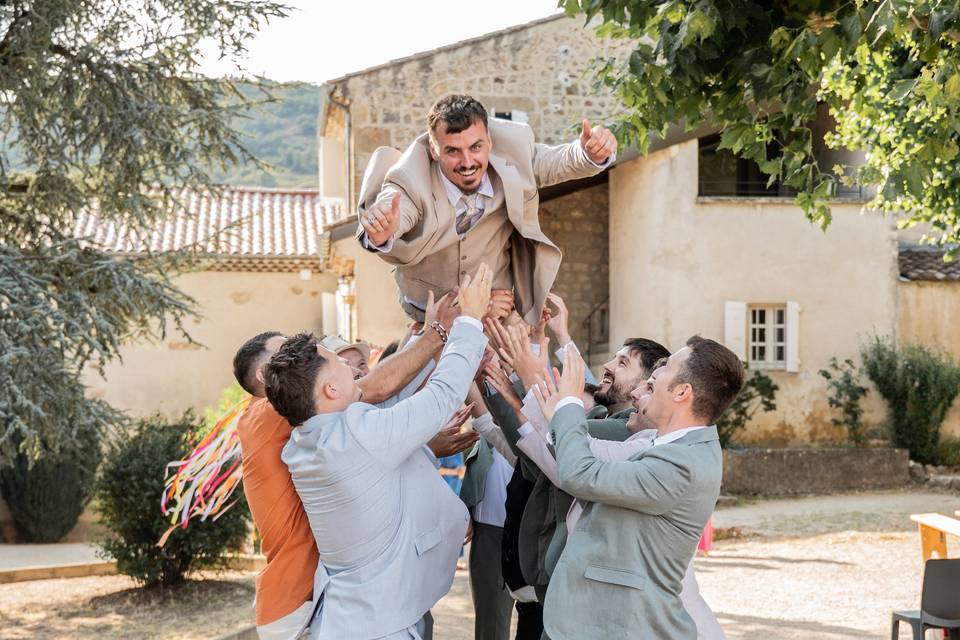 Photos de mariage drôme couple