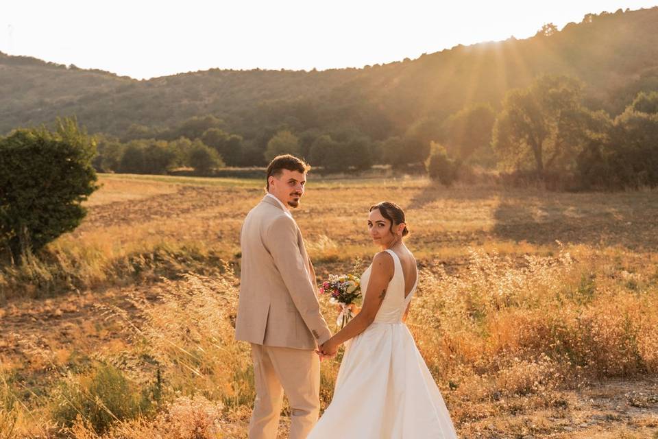 Photos de mariage drôme couple