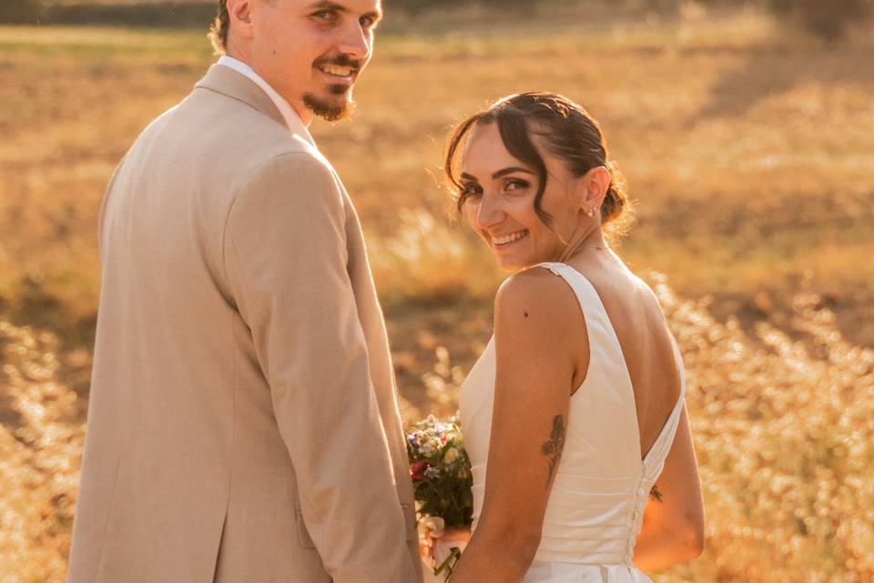 Photos de mariage drôme couple
