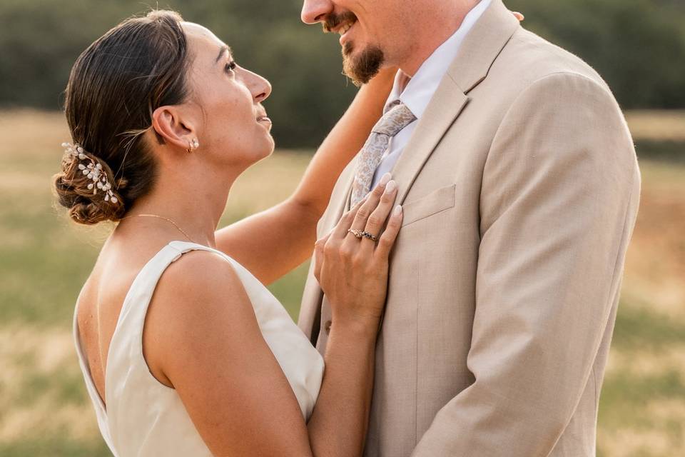 Photos de mariage drôme couple