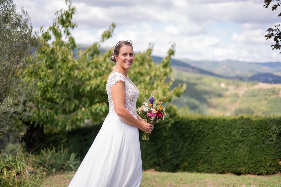 Photos de mariage drôme couple