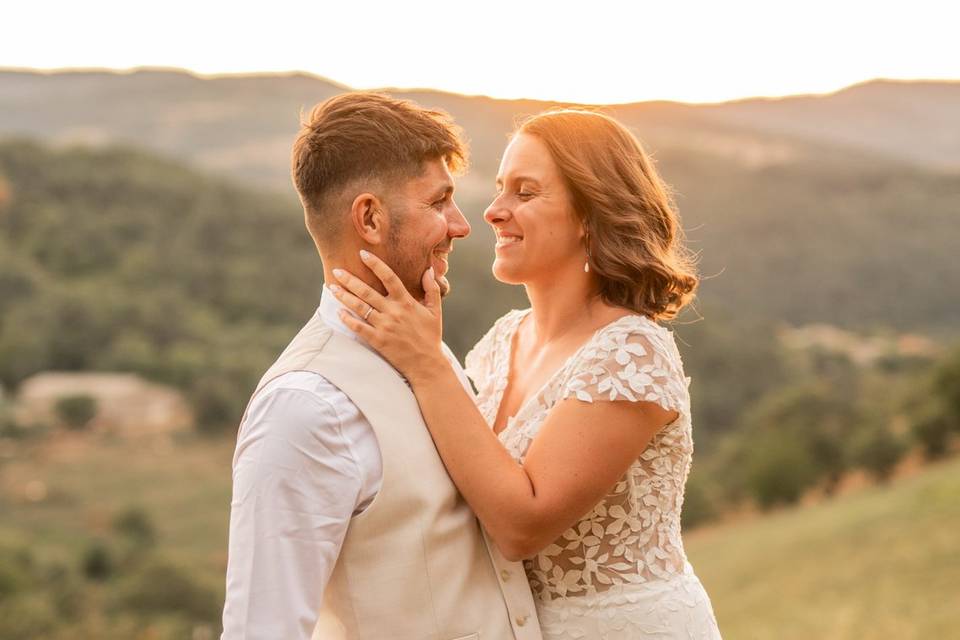 Photos de mariage drôme couple