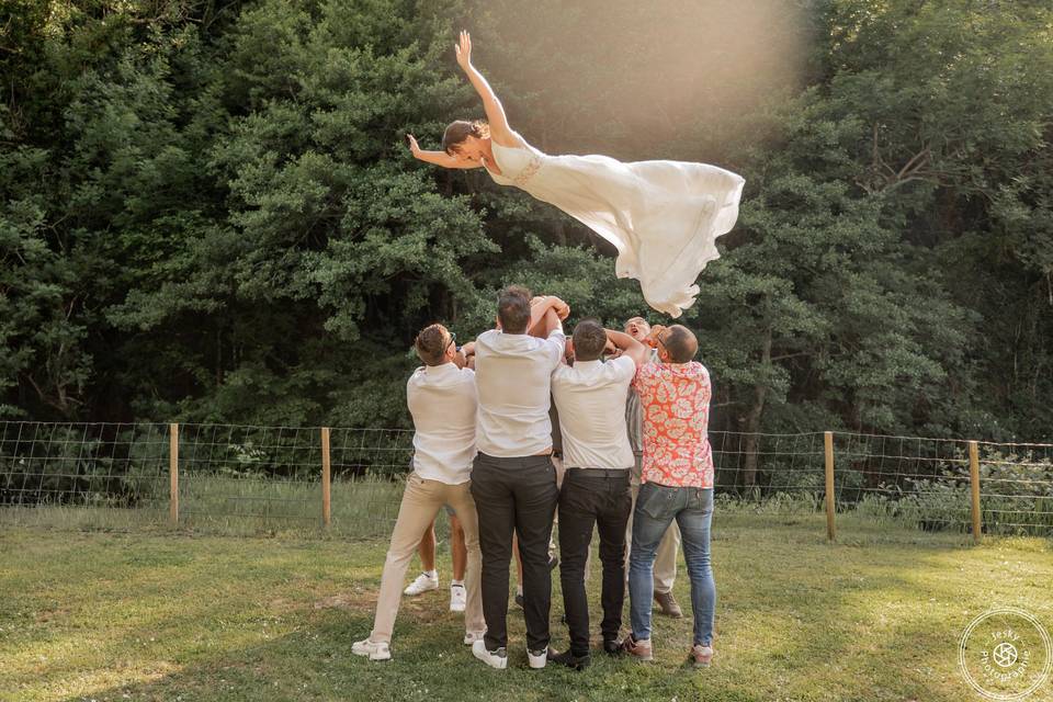 Lancé de mariée