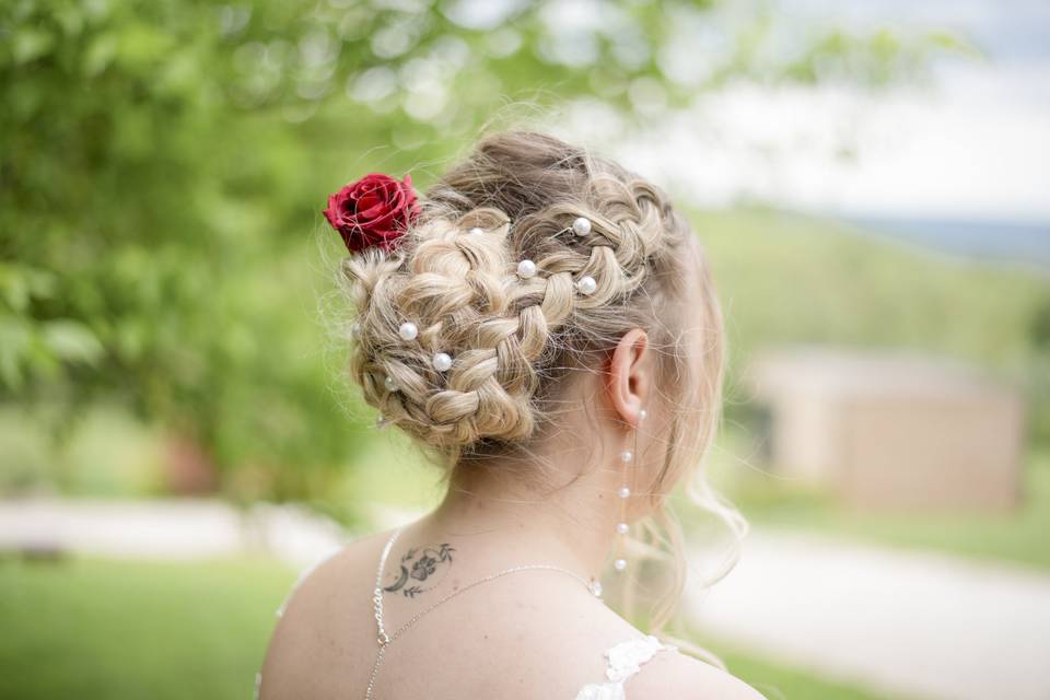 Détail coiffure