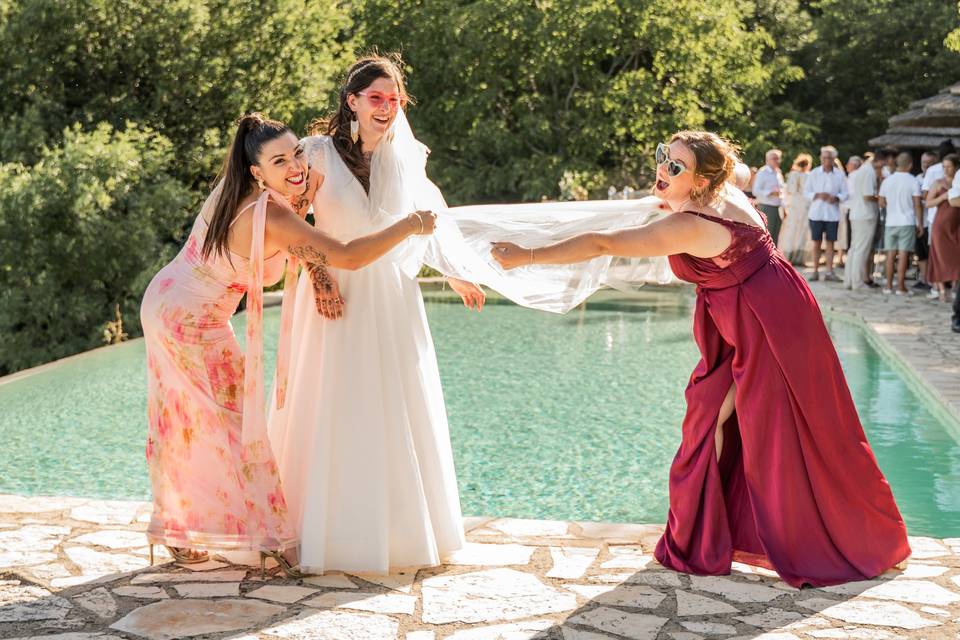 Photos de mariage drôme couple
