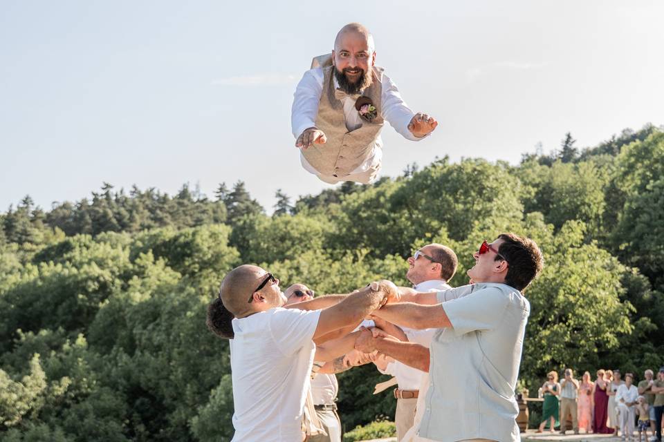 Photos de mariage drôme couple