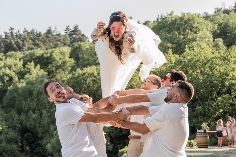Photos de mariage drôme couple