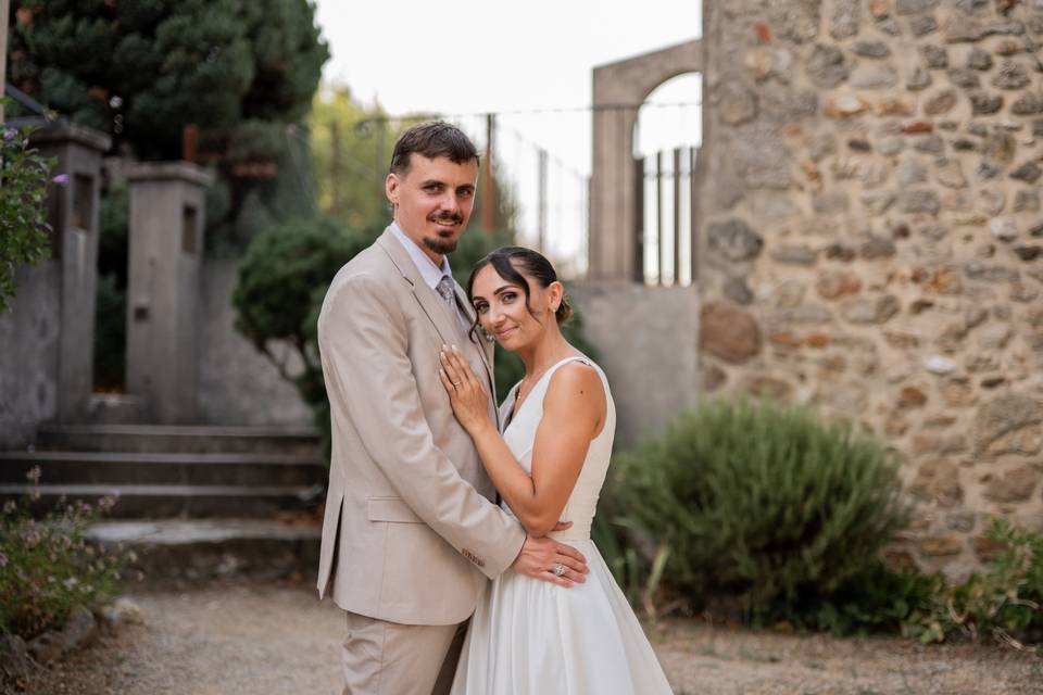 Photos de mariage drôme couple