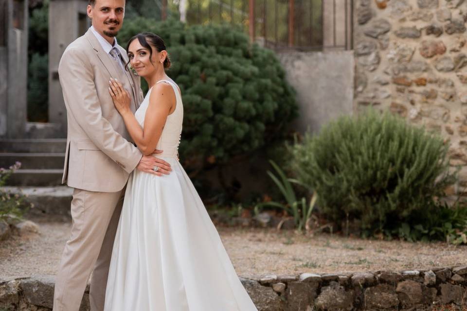 Photos de mariage drôme couple