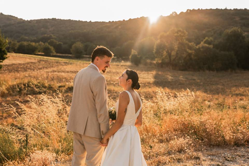 Photos de mariage drôme couple