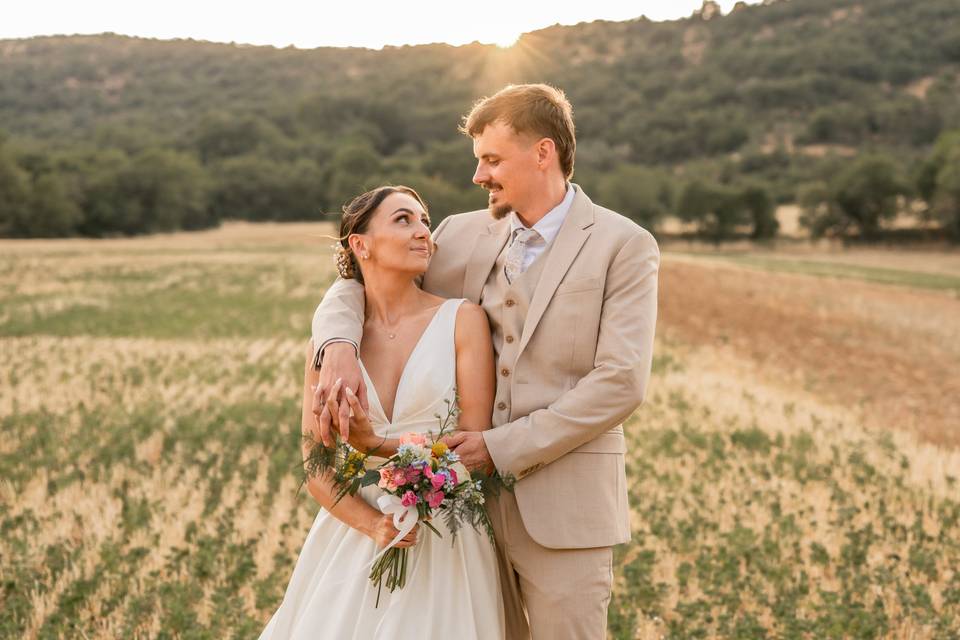 Photos de mariage drôme couple