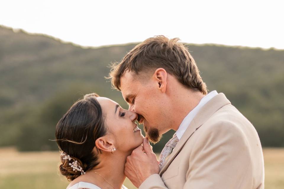 Photos de mariage drôme couple