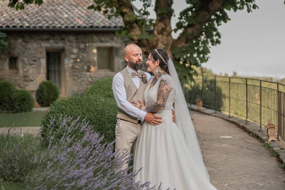 Photos de mariage drôme couple