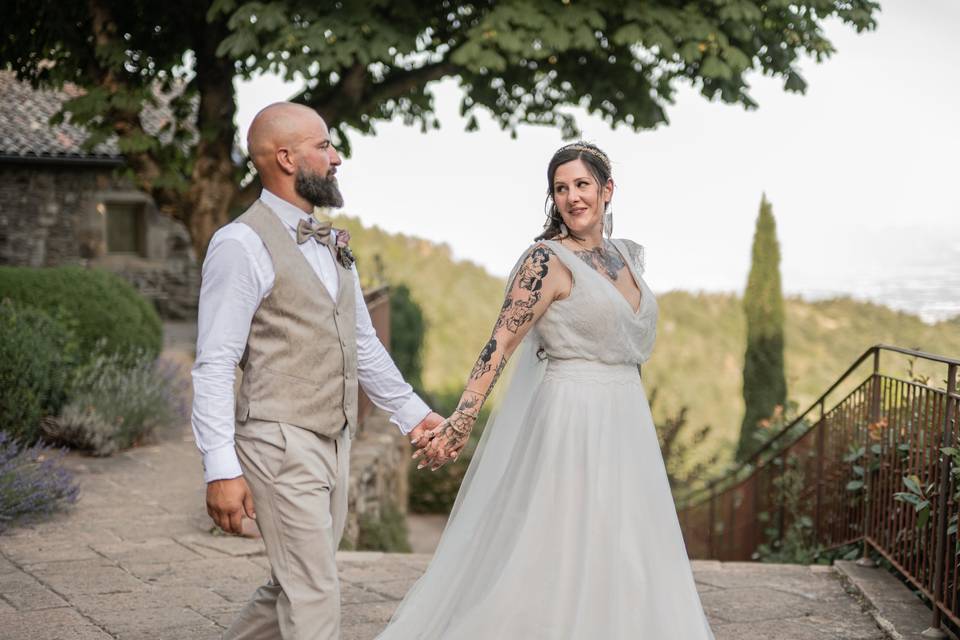 Photos de mariage drôme couple