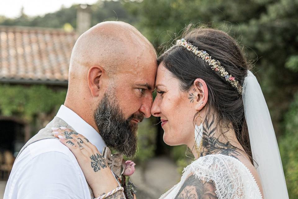 Photos de mariage drôme couple