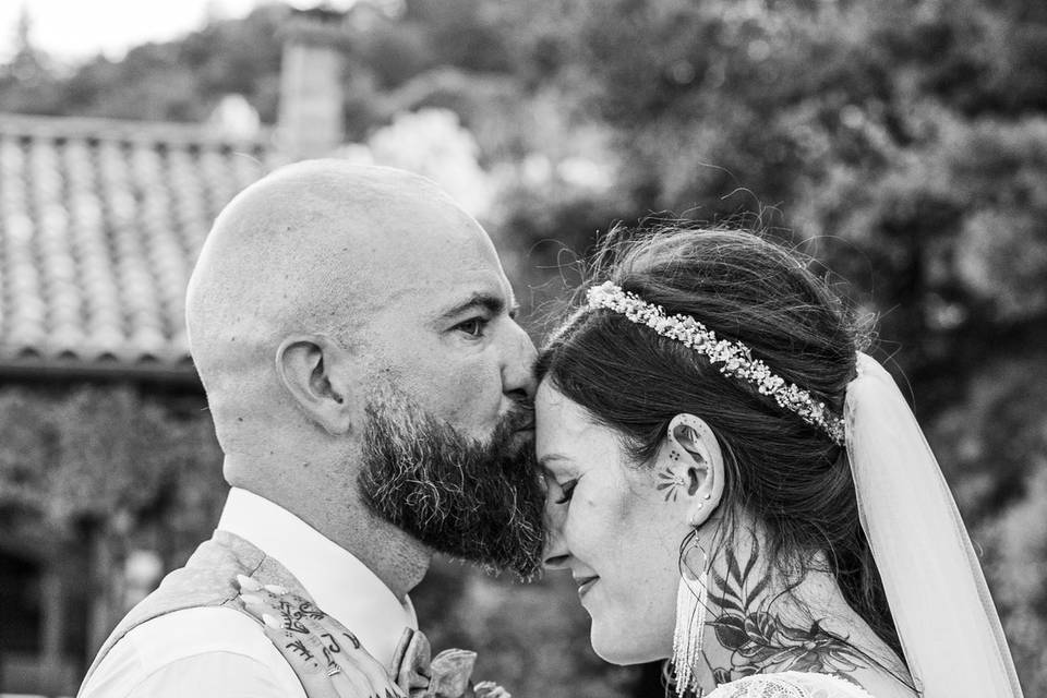Photos de mariage drôme couple