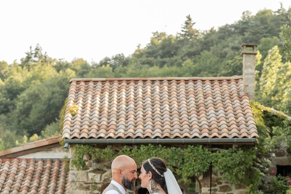 Photos de mariage drôme couple