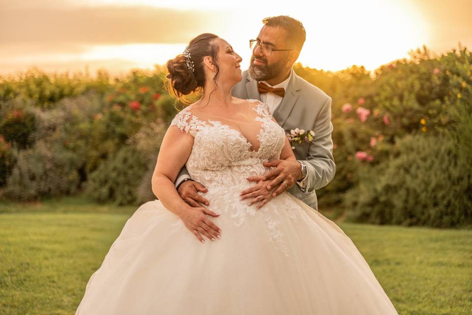 Photos de mariage drôme couple