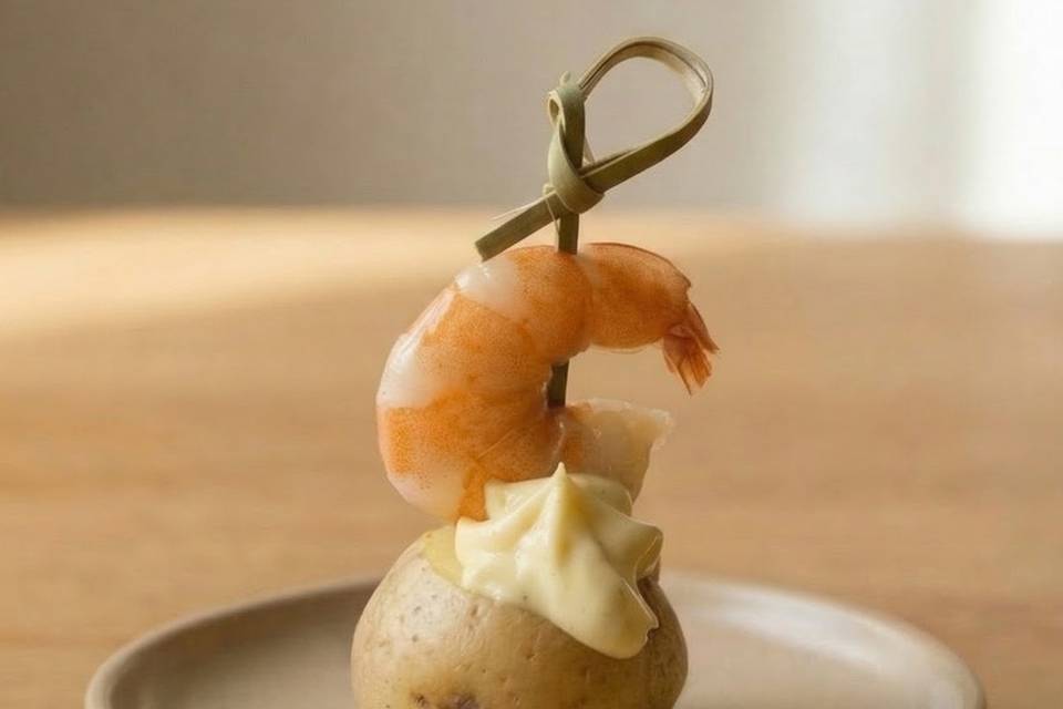 Granaille crevette aioli