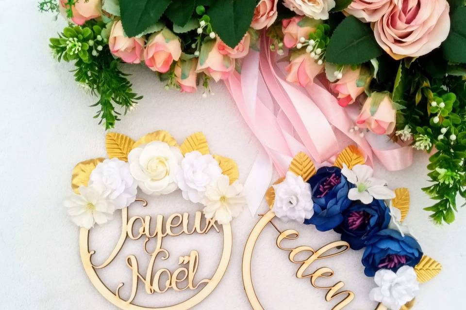 Cake topper pour gâteau