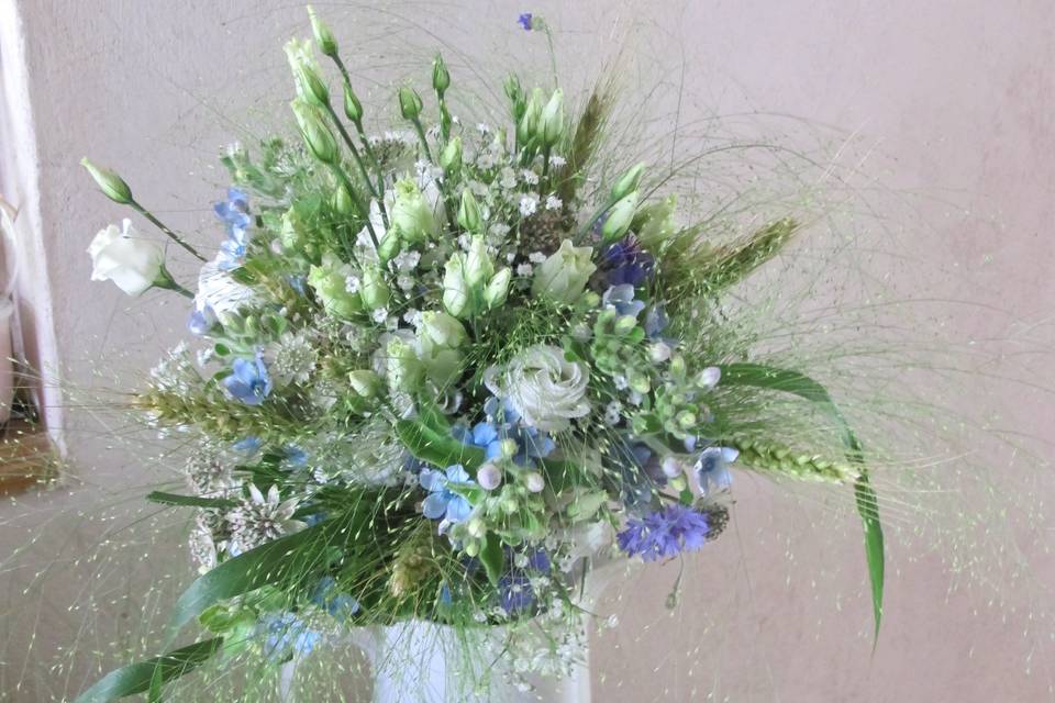 Bouquet de mariée champêtre