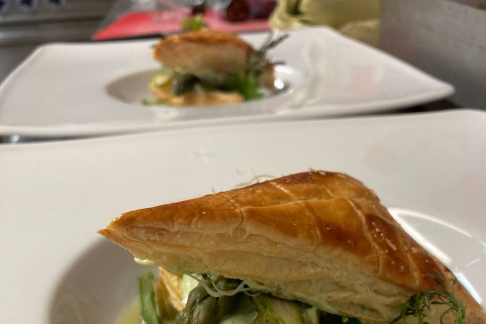 Feuilleté à l'Asperge