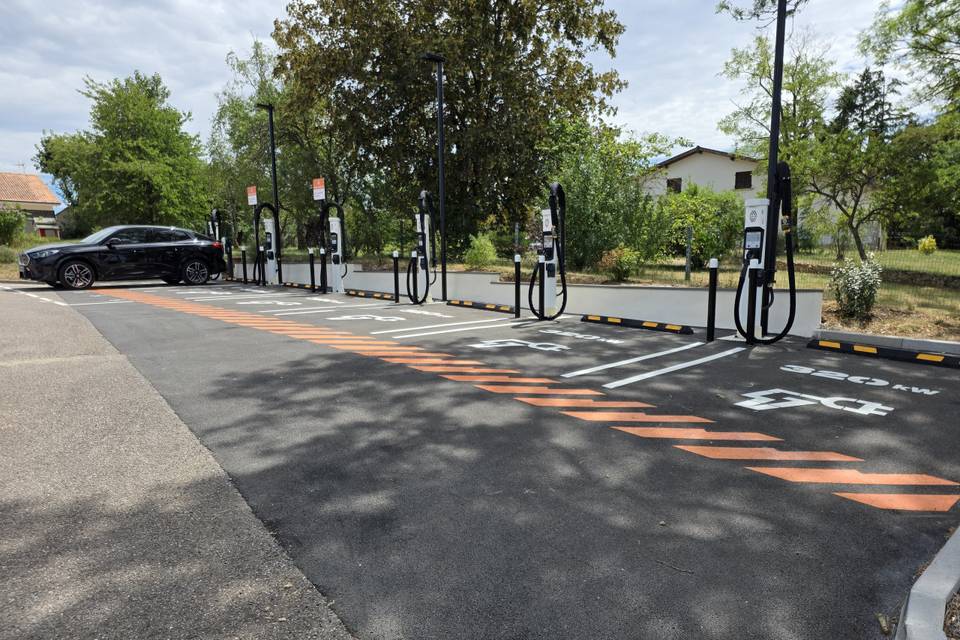 Bornes de recharge rapide