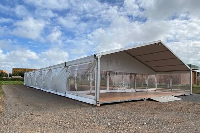 Structure 15X30 + terrasse