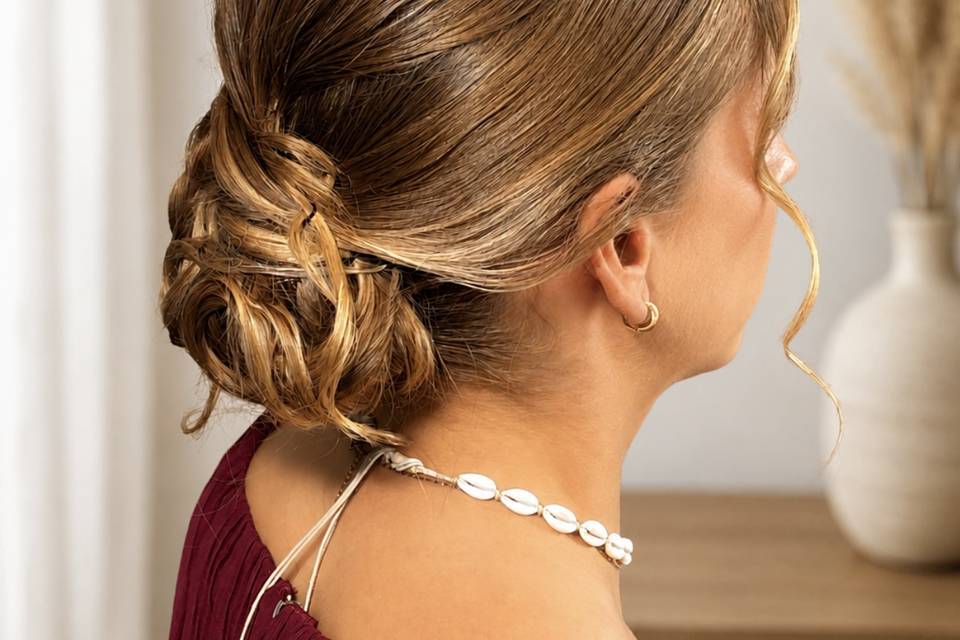 Chignon invitée