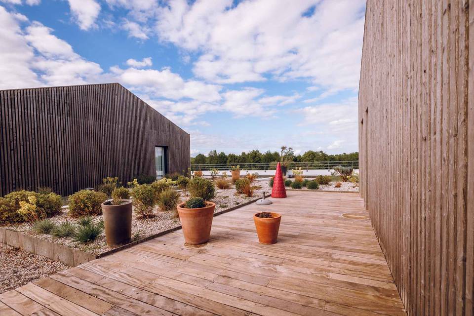 Terrasse supérieur