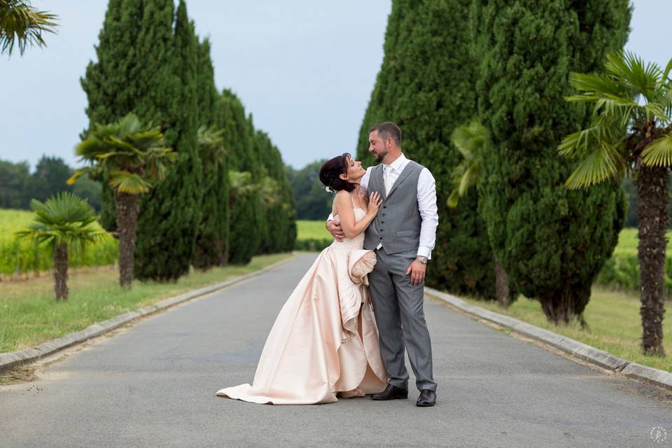 Mariage au Château Lafitte à Y