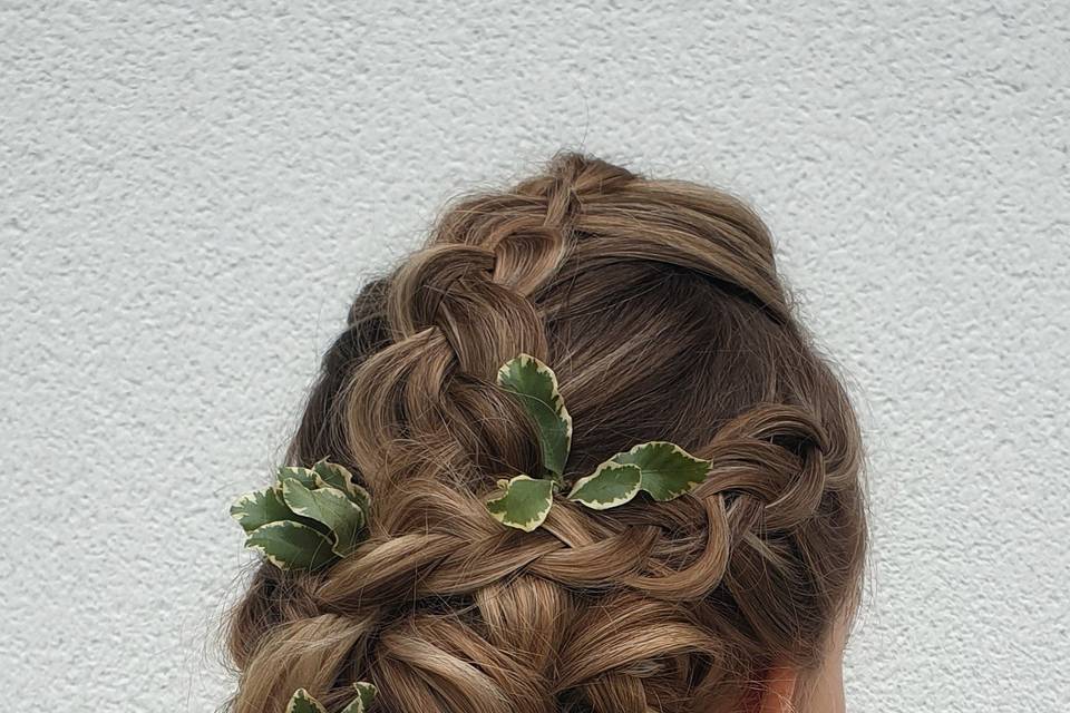 Chignon tréssé