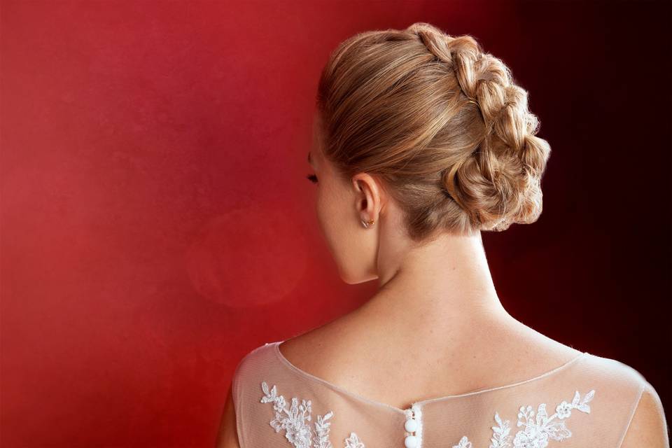 Chignon tressé