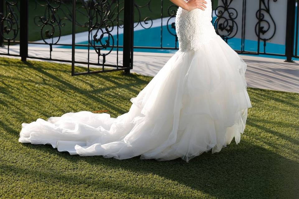 Photo mariee mariage e&j