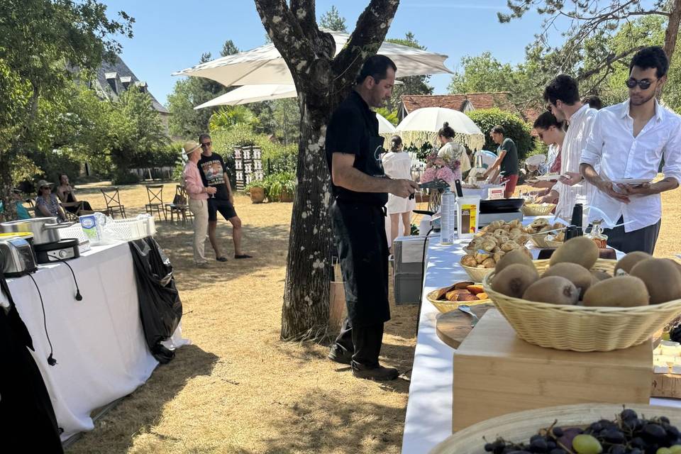 Long Buffet du lendemain