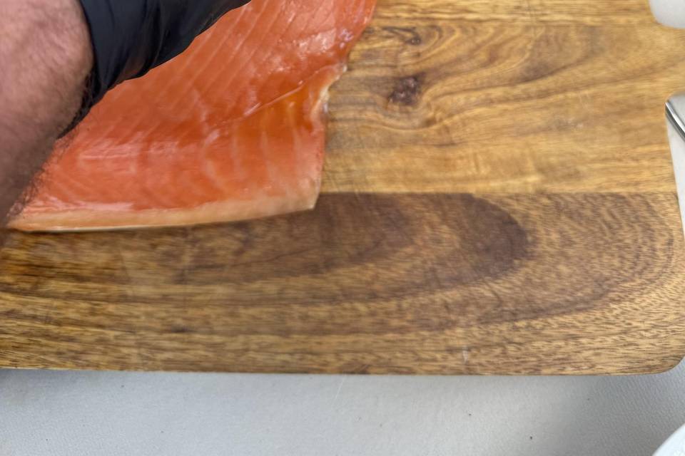 Saumon fumé par nos soins