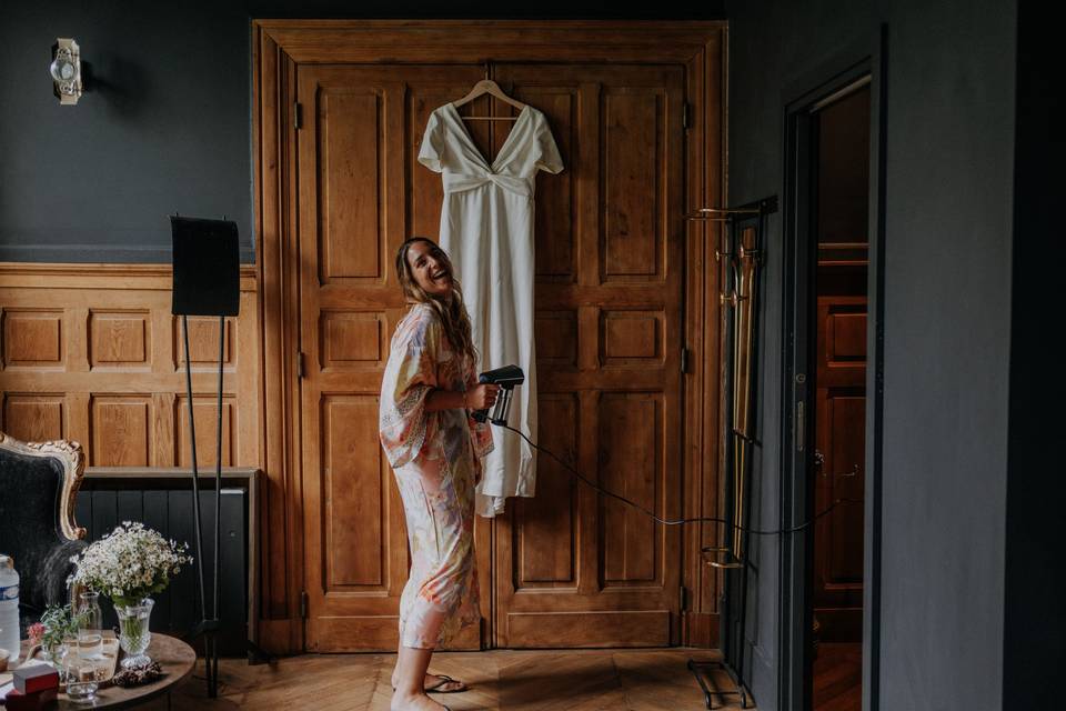 Préparations mariée