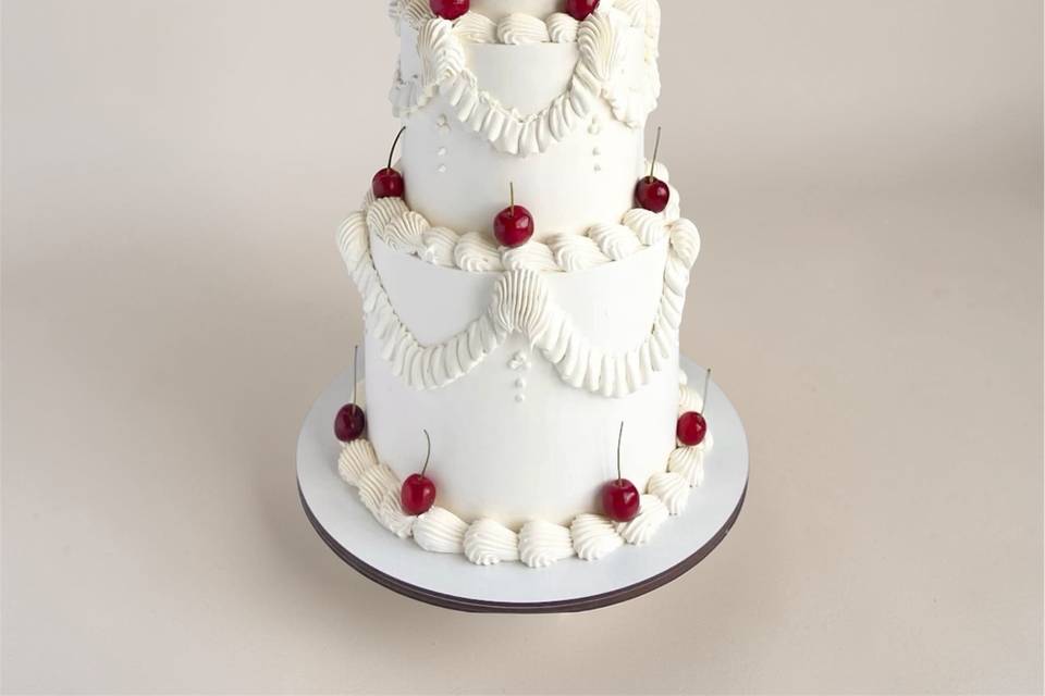 Layer cake tendance ceris