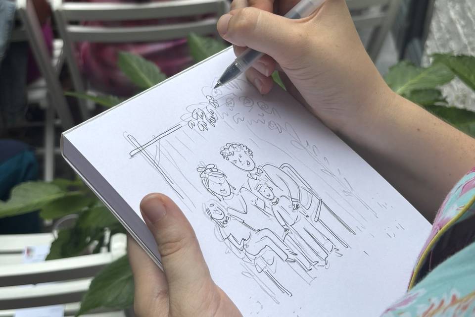 Dessin de cérémonie