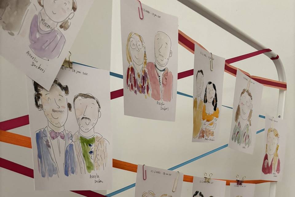 Collection de portraits