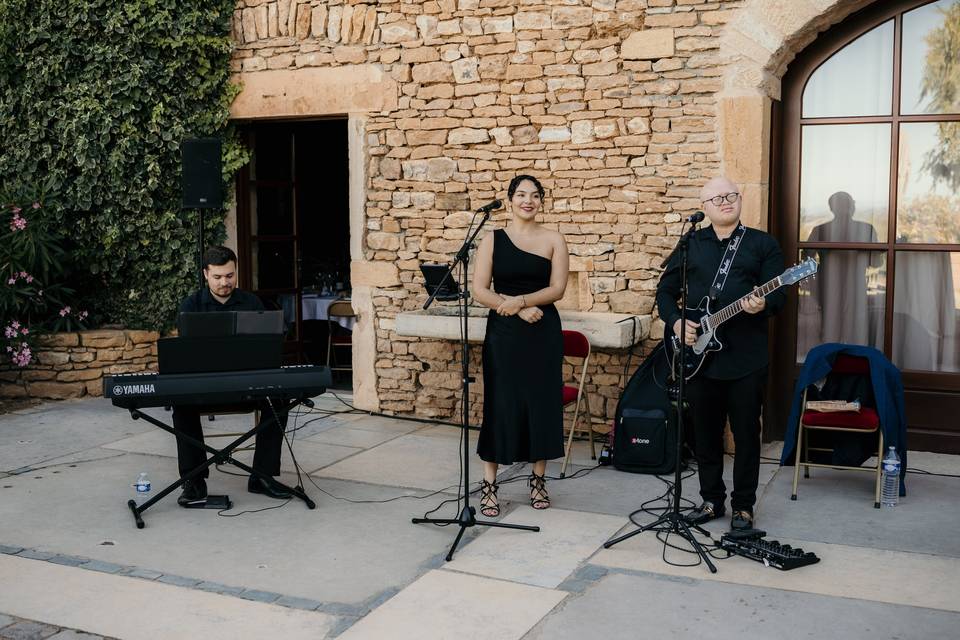 Vin d'honneur en Trio