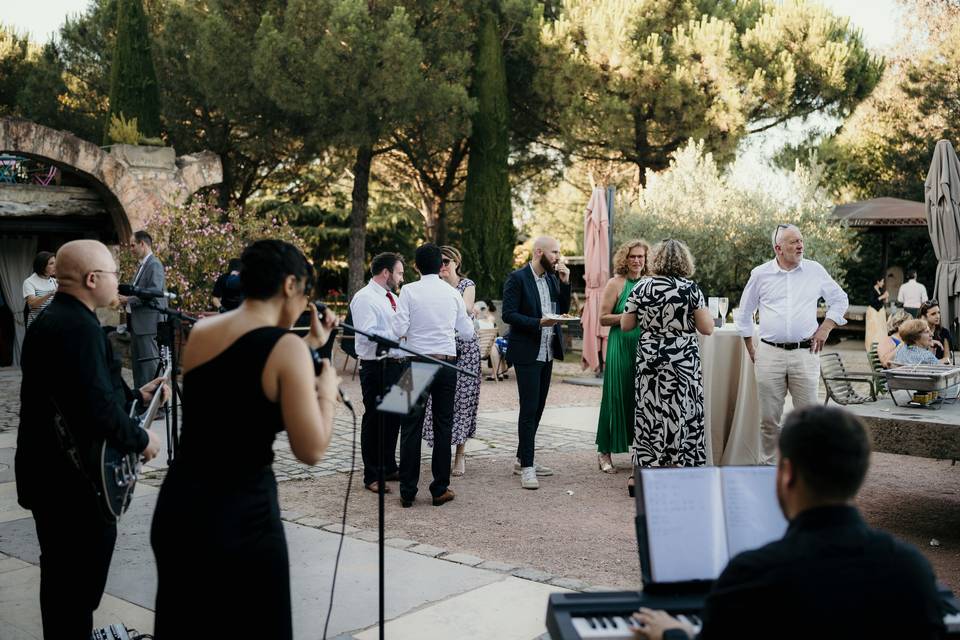 Vin d'honneur en Trio