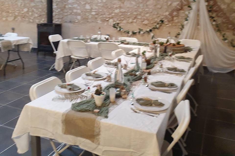 Table d'honneur