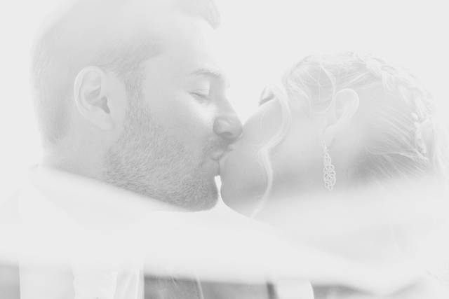 Robe de mariée avec voile