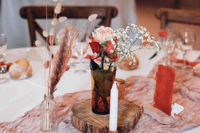 Centre de table invités 2