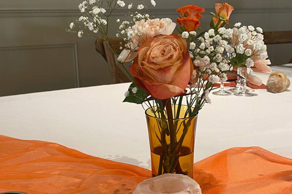 Un détails sur leurs table