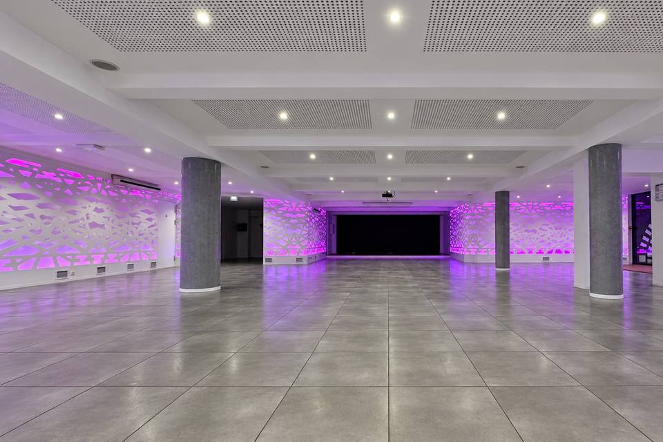Ambiance violette, élégante