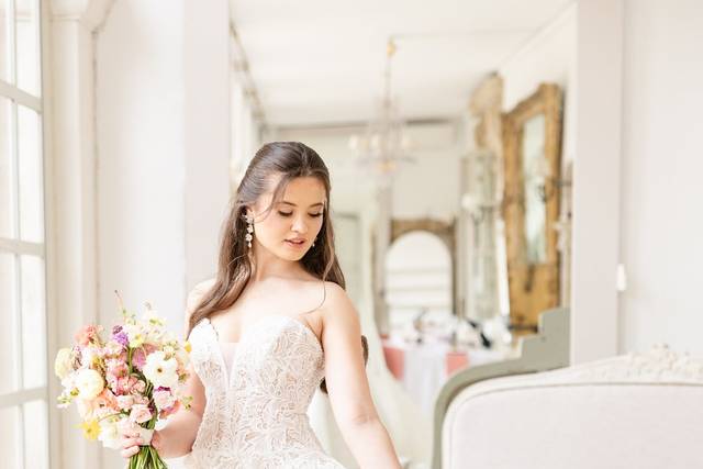 Mariée romantique