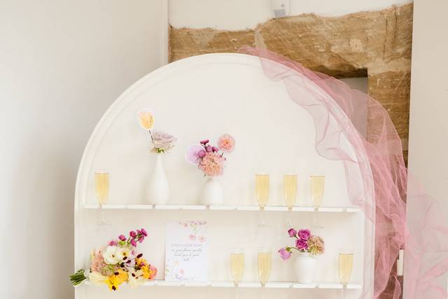 Mur de champagne